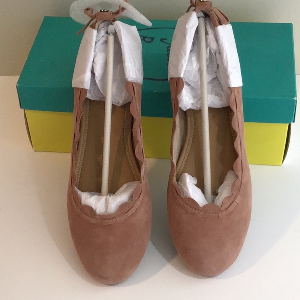 Jack Rogers Lucie Suede ballet flat